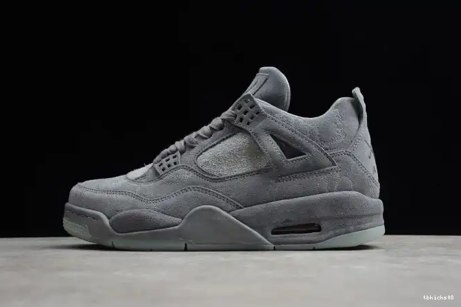 TBkick x KAWS Air Cool 4 930155-003 Grey Jordan 0522